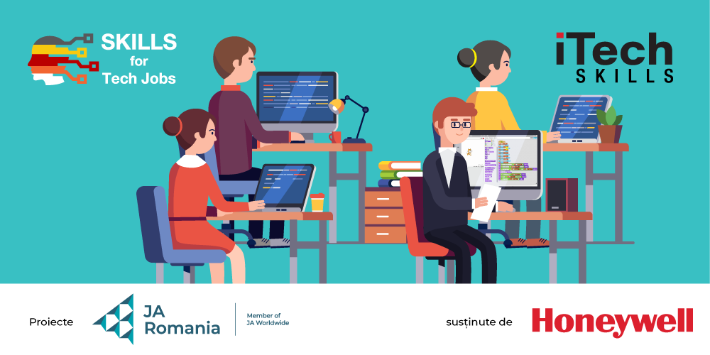 Peste 5.600 de elevi și profesori participanți la proiectele iTech Skills și Skills for Tech Jobs