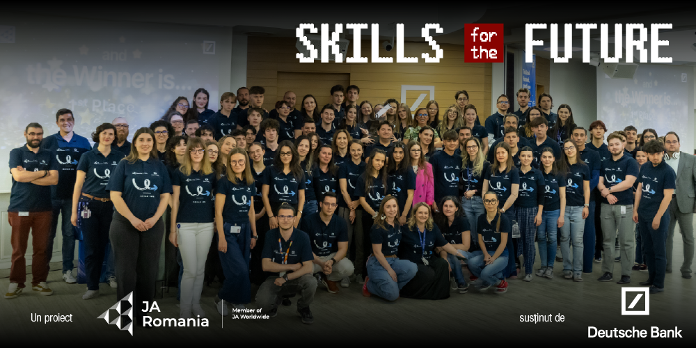 Ediția a treia a proiectului Skills for the Future – Agile Mindset s-a încheiat cu prezentarea soluțiilor digitale propuse de elevi din cinci licee din București