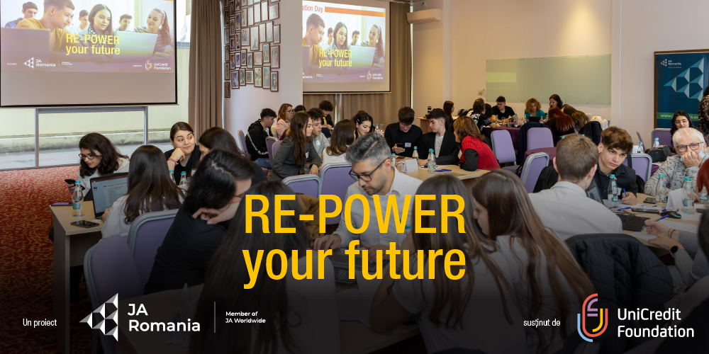 Soluții pentru dezvoltarea și menținerea job-urilor în comunitățile mici dezvoltate de liceeni cu sprijinul voluntarilor UniCredit în cadrul proiectului RE-POWER Your Future