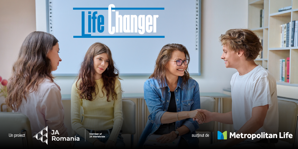 JA, Metropolitan Life și Fundația MetLife au susținut în 2025 educația financiară și rutinele sănătoase pentru peste 20.000 de elevi, prin programul internațional Life Changer