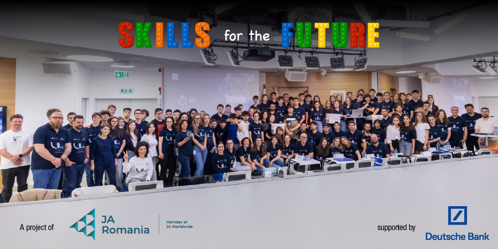 Elevii din cinci licee bucureștene au demonstrat ce înseamnă agilitatea în gândire și inovația digitală, în cea de-a doua ediție a proiectului Skills for the Future – Agile Mindset